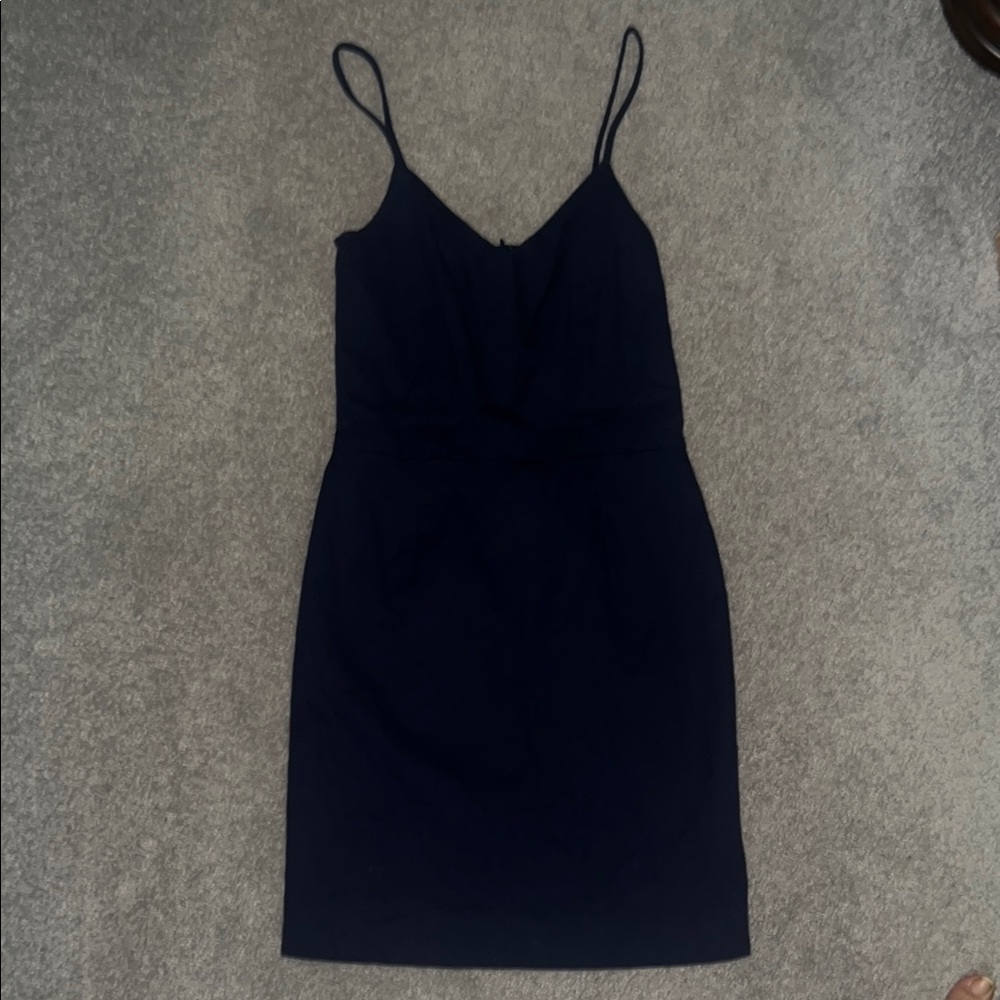 Joie Blue Spaghetti Strap Mini Dress Cocktail